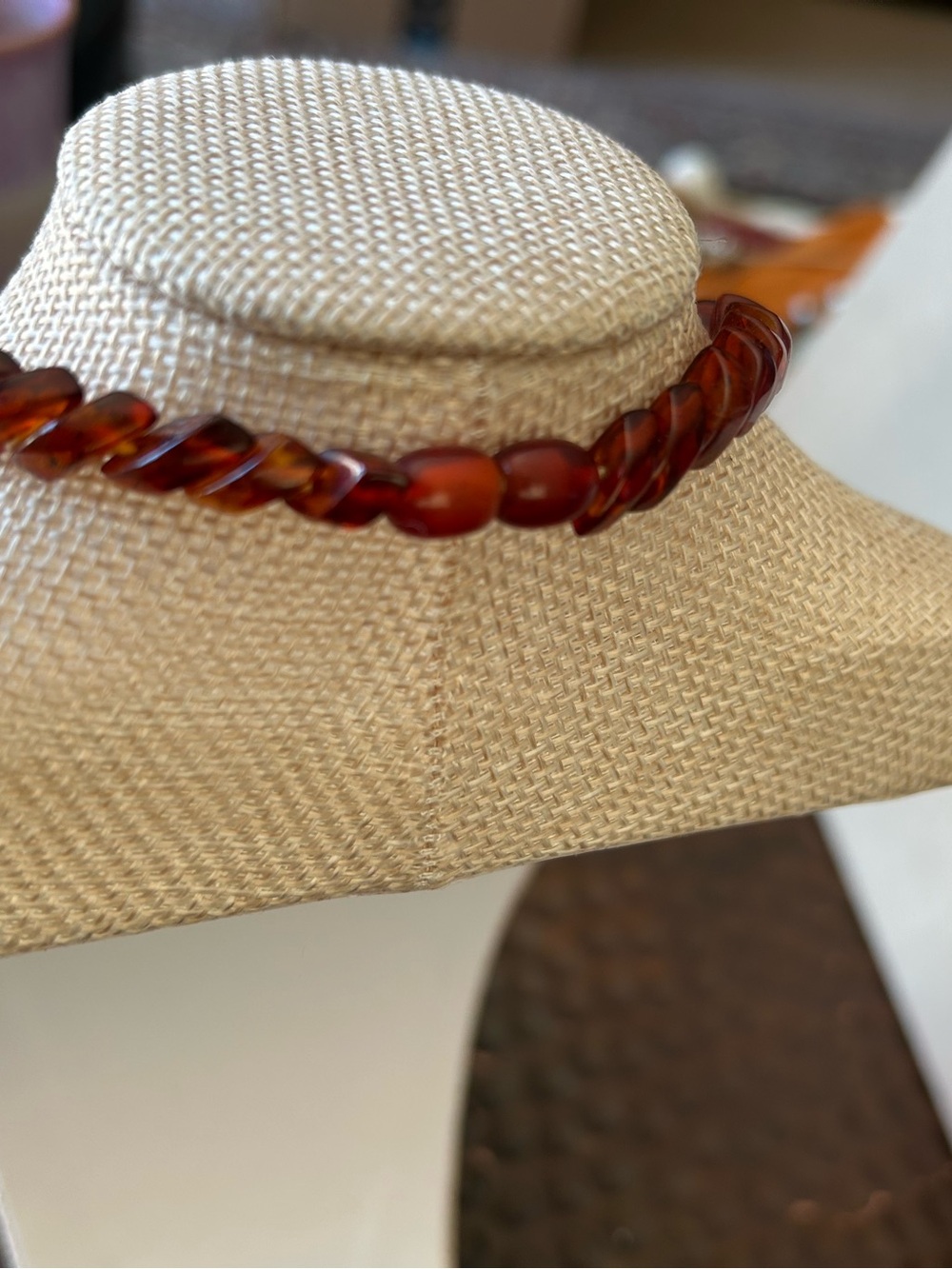 Authentic Baltic Amber Necklace 18” - Picture 2 of 4